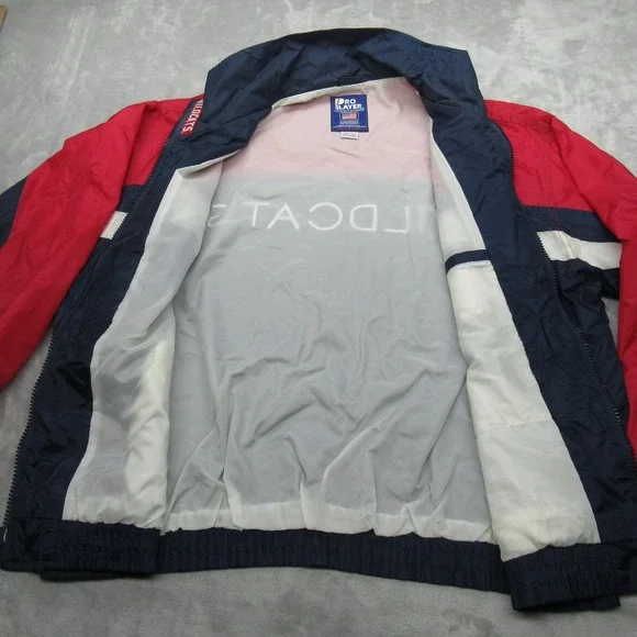 Arizona Wildcats Jacket Mens XL Pro Player Blue Full Zip Water Resistant VTG 90s